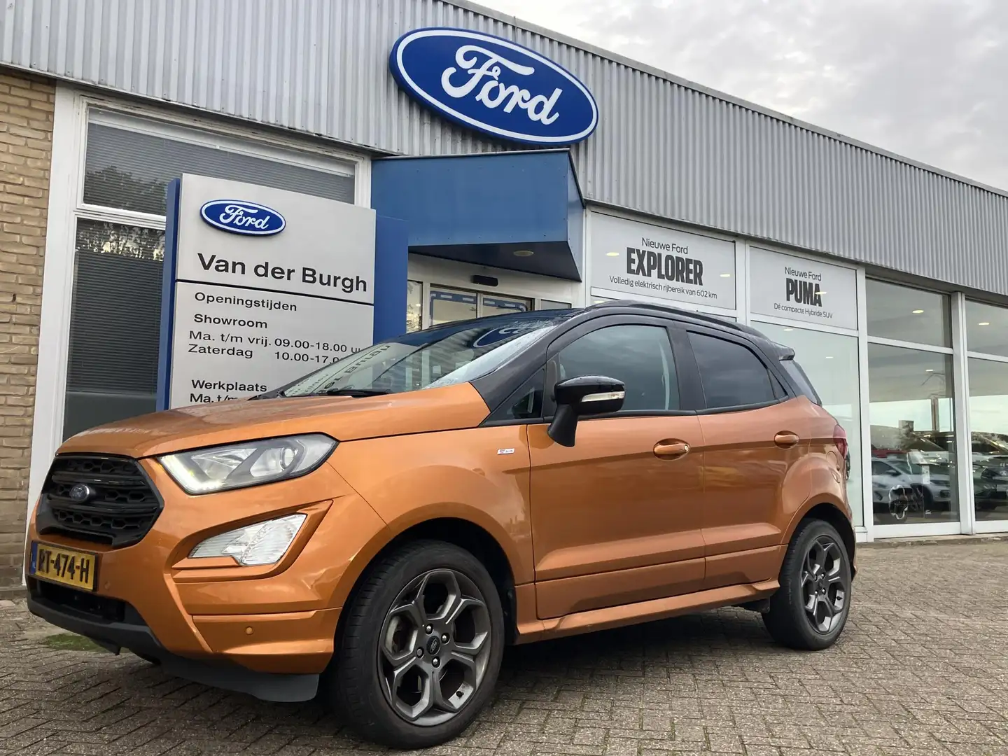 Ford EcoSport 1.0 EcoBoost ST-Line Trekhaak - Design Pack - Wint Oranje - 2