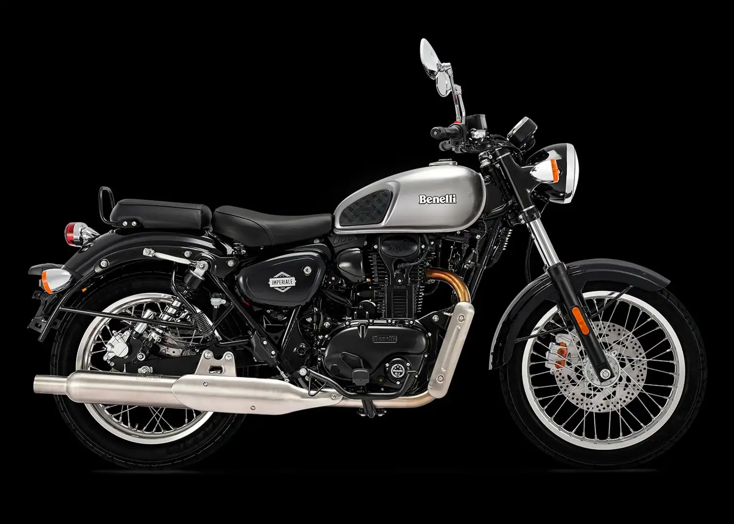 Benelli Imperiale 400 Plateado - 2