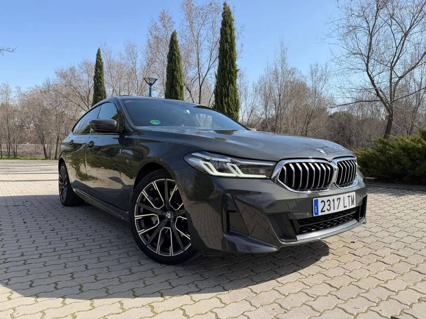 BMW Active Hybrid 7 620d Gran Turismo Gris - 2