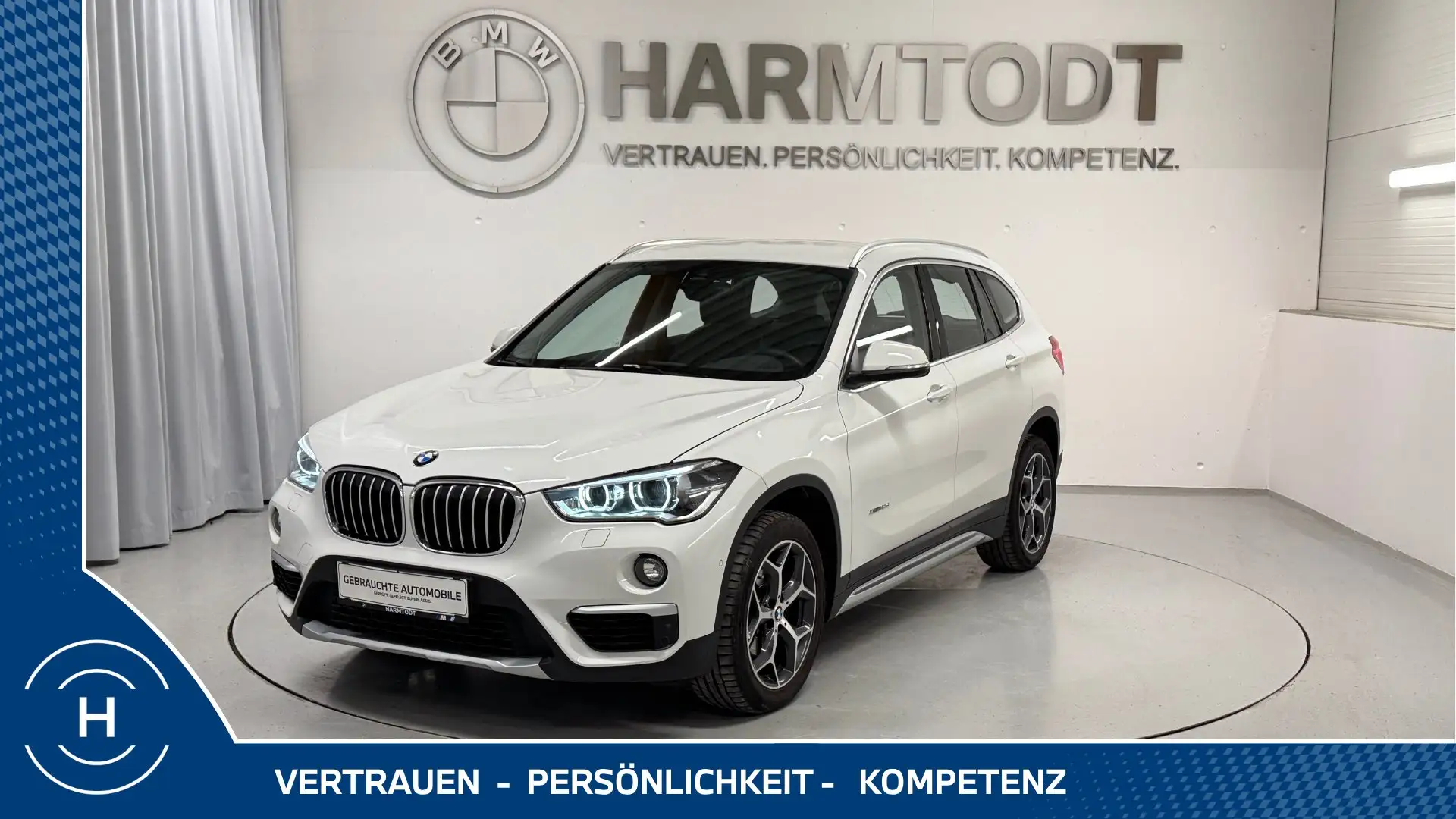 BMW X1 xDrive18d Weiß - 1