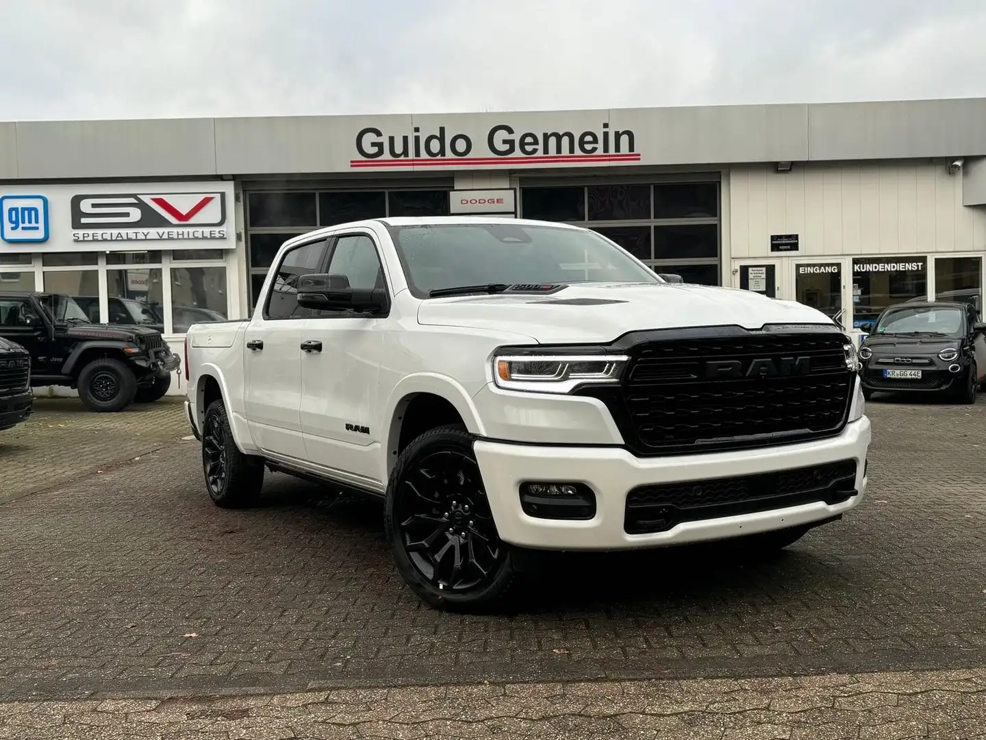 Dodge RAM 3.0L I6 Hurricane HO Limited Night Edition MWK + R Білий - 2