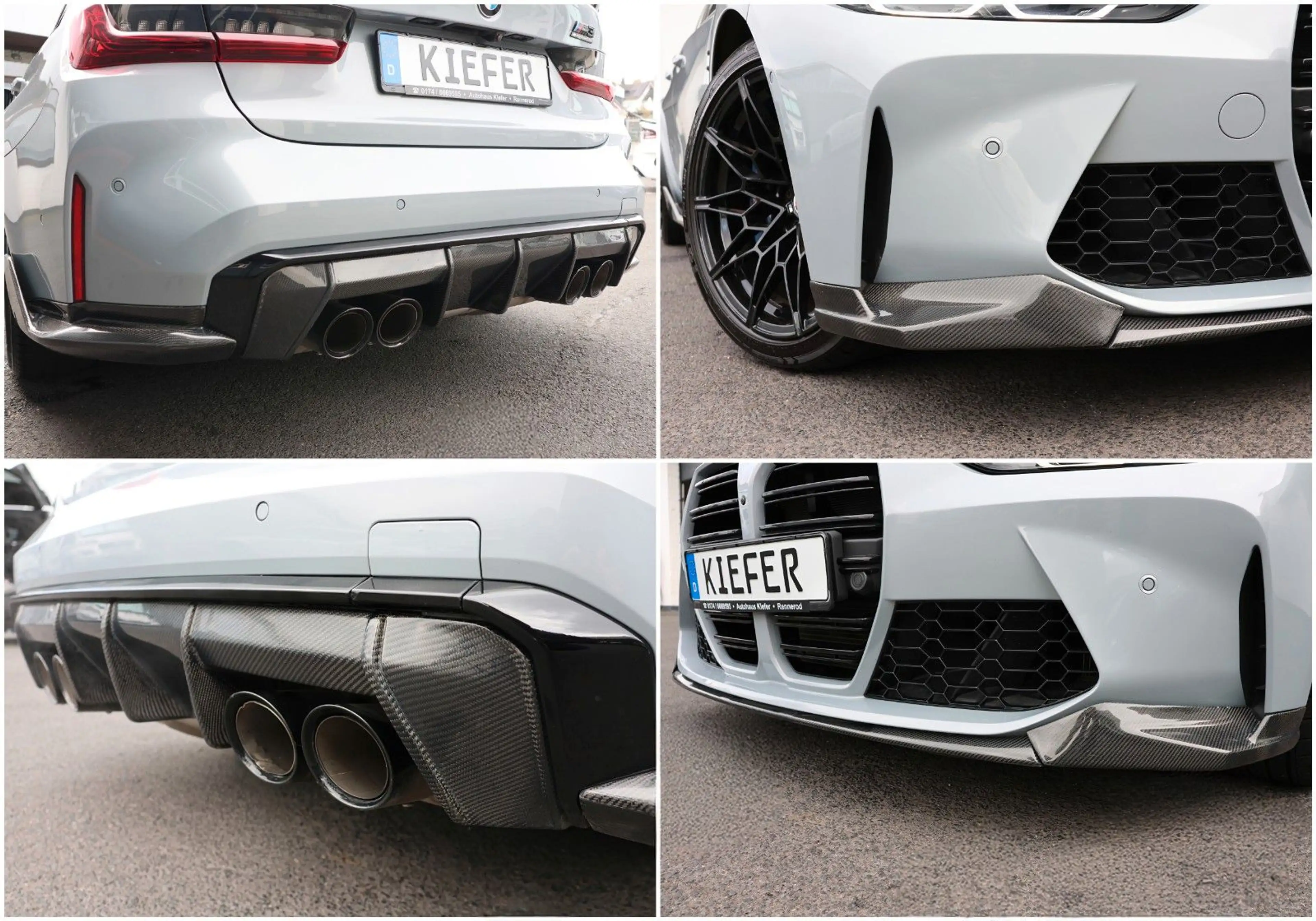 BMW M3 Competition/HUD/360/H&K/CarbonDach/SHZ/R19 — photo 10