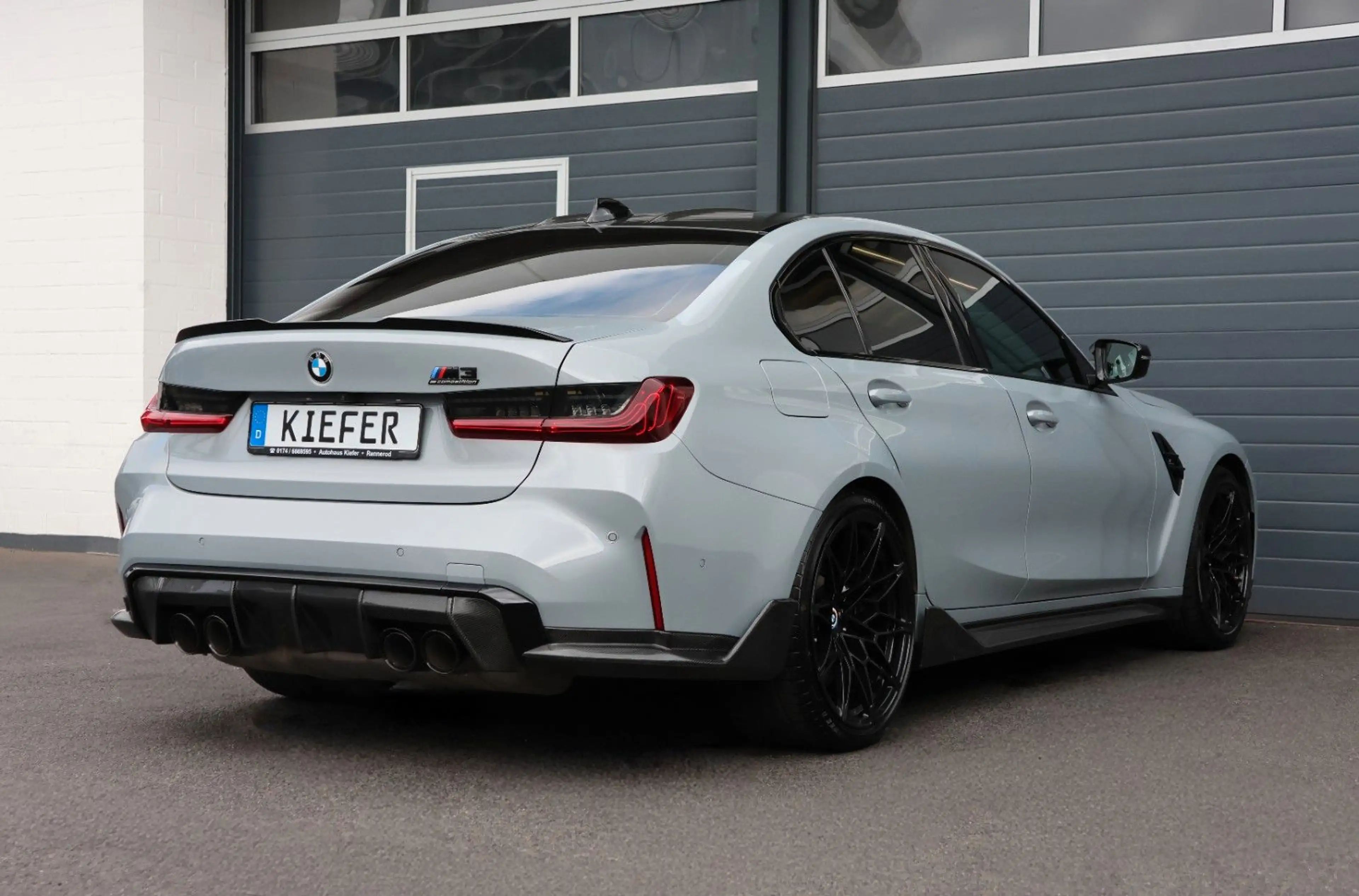 BMW M3 Competition/HUD/360/H&K/CarbonDach/SHZ/R19 — photo 7