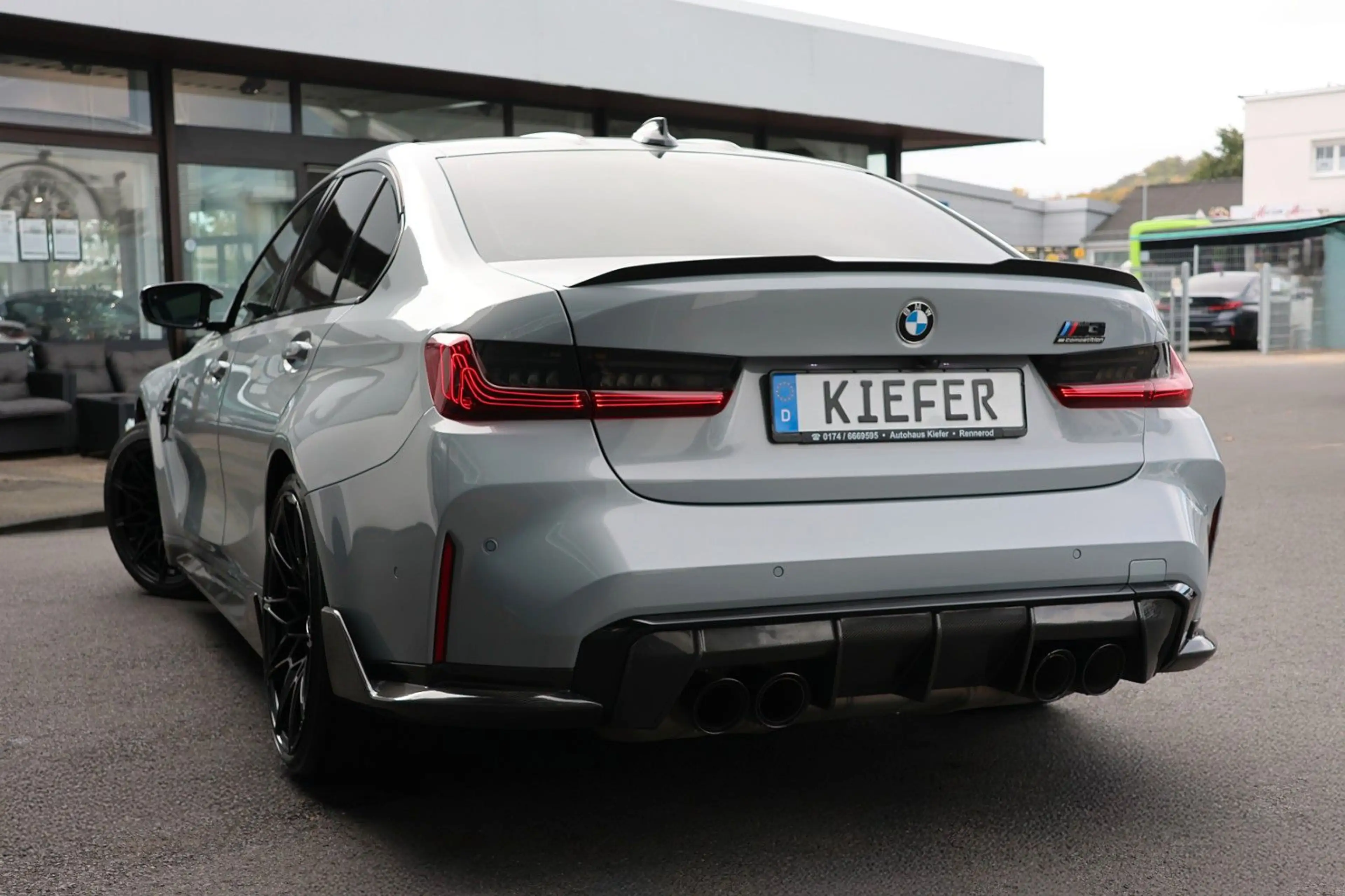 BMW M3 Competition/HUD/360/H&K/CarbonDach/SHZ/R19 — photo 5