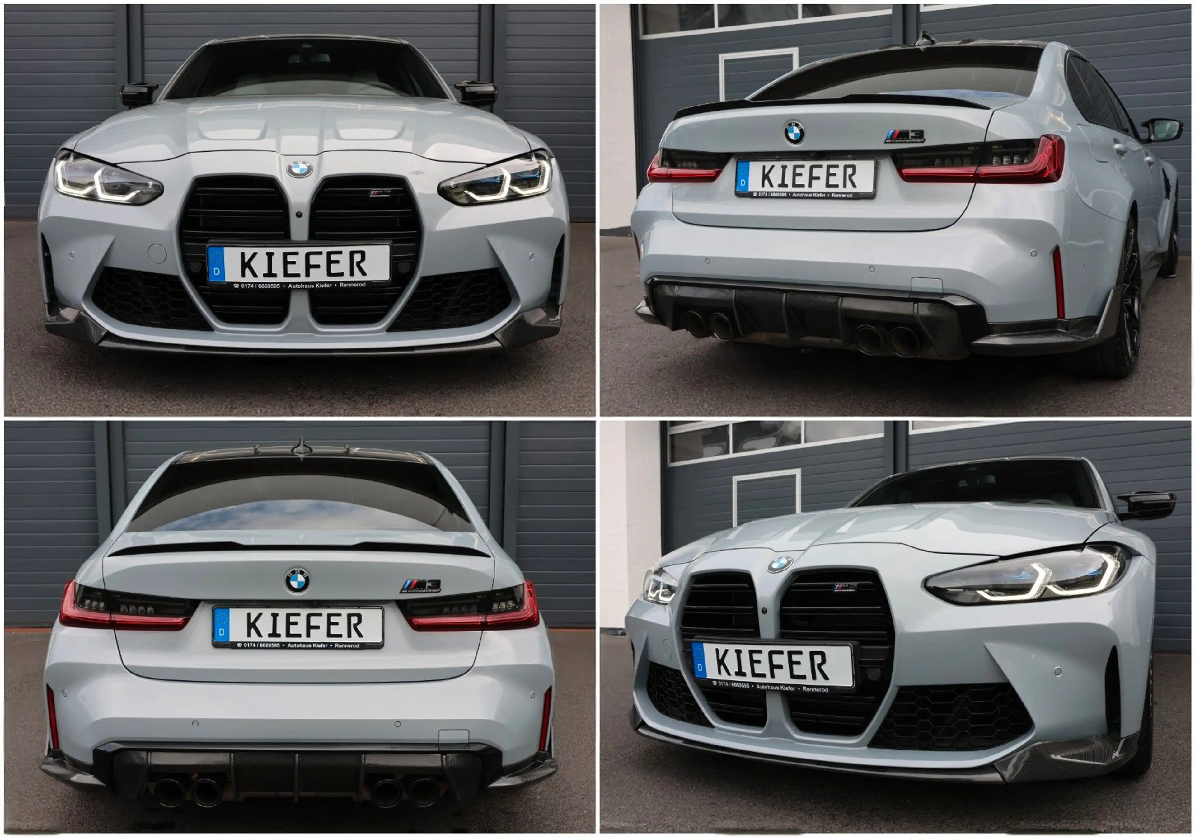 BMW M3 Competition/HUD/360/H&K/CarbonDach/SHZ/R19 — photo 9