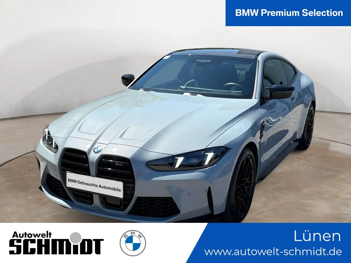 BMW M4 Competition M xDrive / NP= 115.960,- / Grijs - 1
