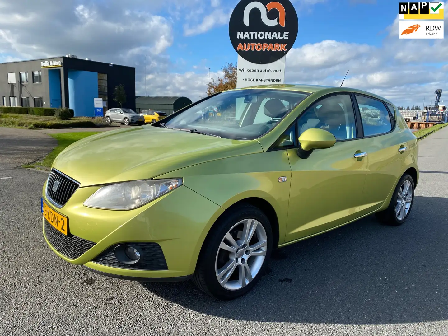 SEAT Ibiza 2010 * 1.4 Style * AIRCO * 5 DEURS * APK 2026 * TO Jaune - 1