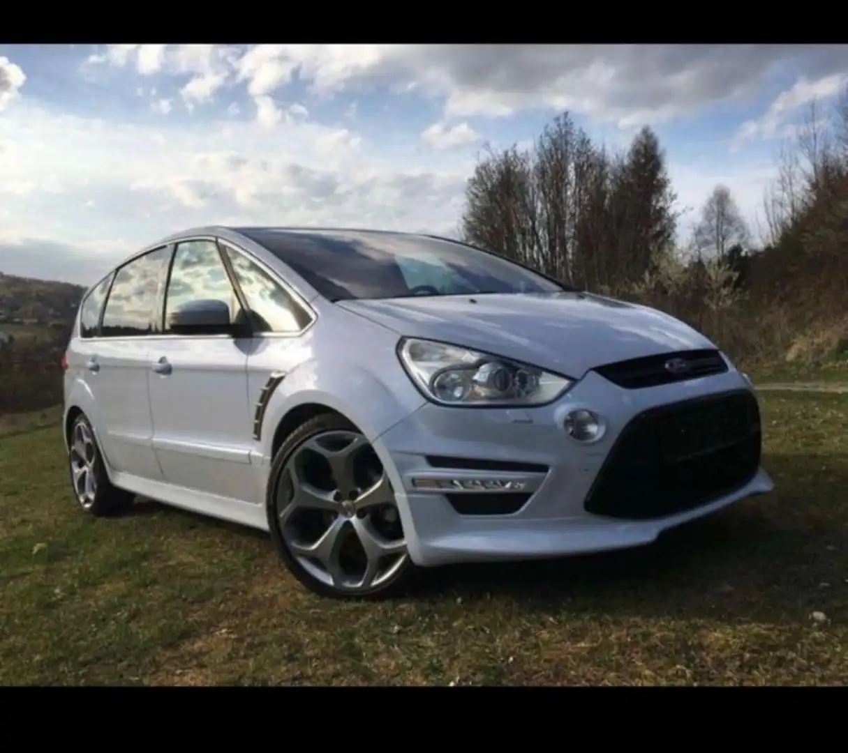 Ford S-Max 2.2 TDCi DPF Titanium S Weiß - 1