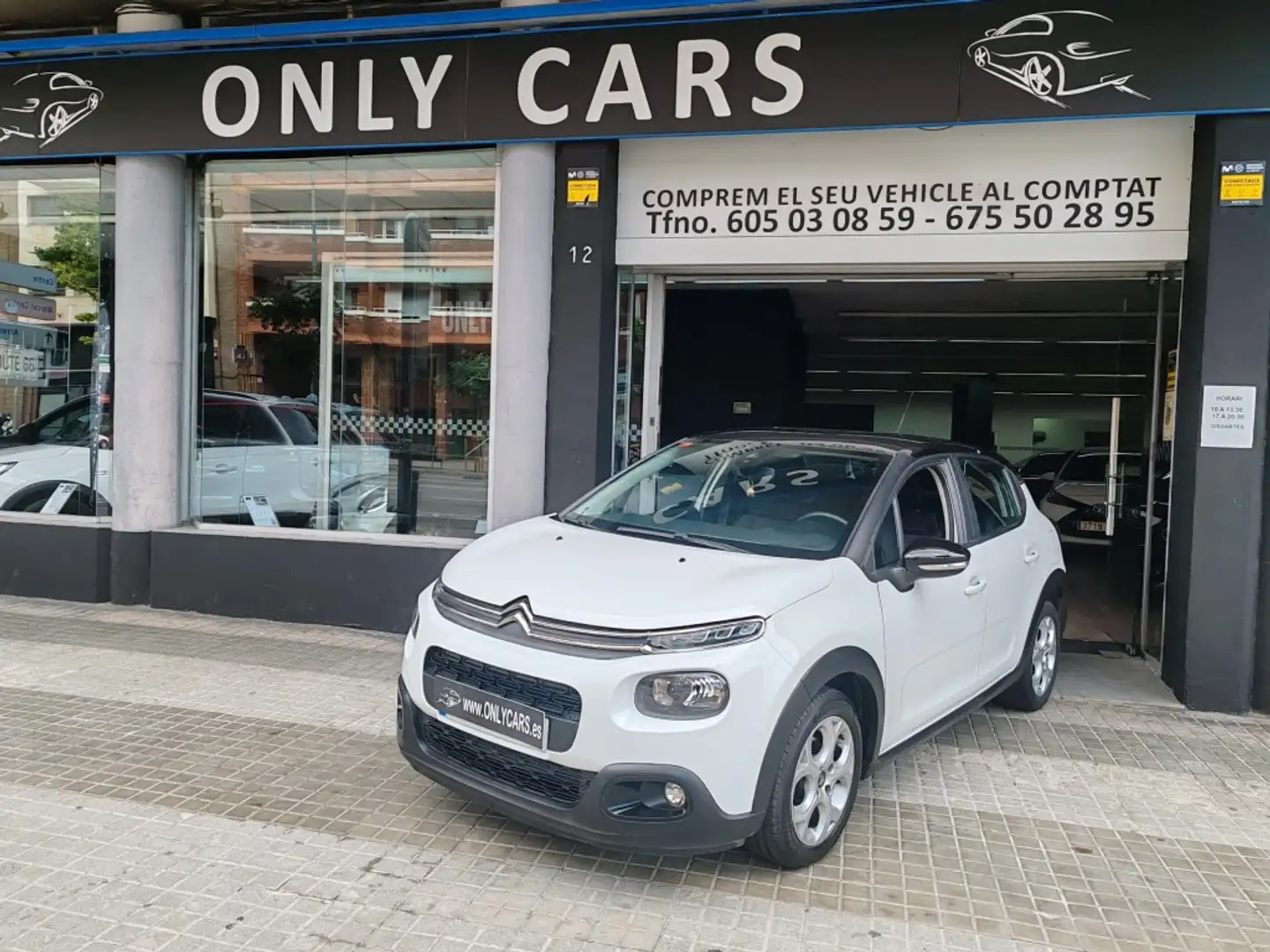 Citroen C3 1.2 PureTech S&S Elle 82 Blanc - 1