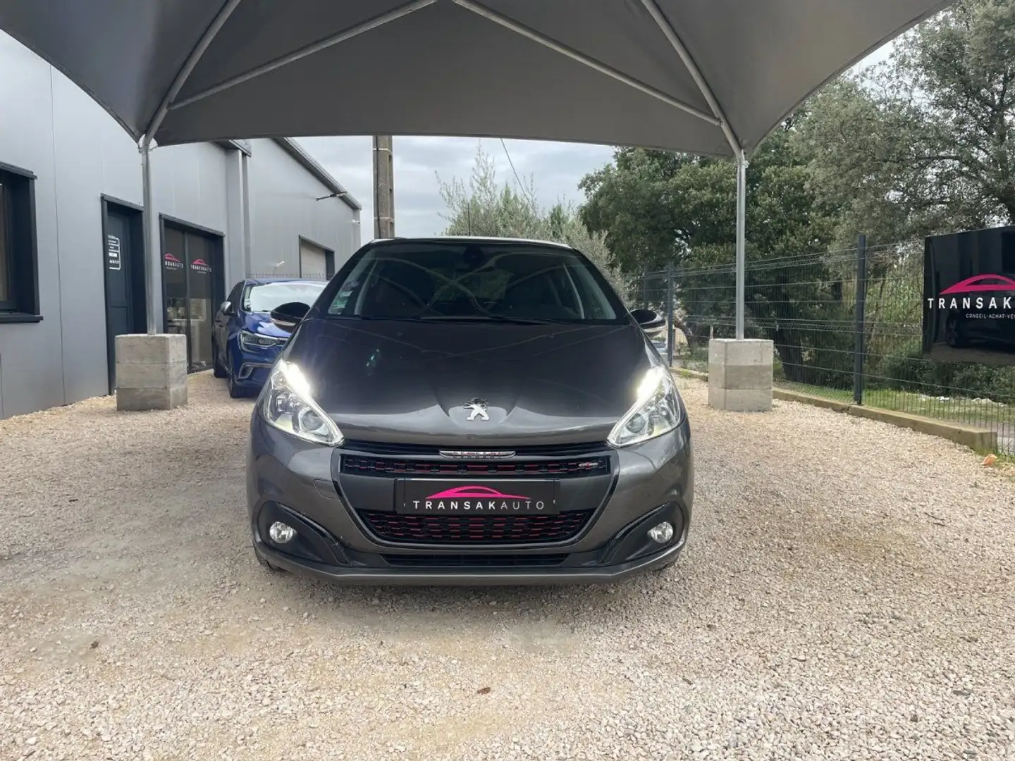 Peugeot 208 1.2 110ch SS BVM5 GT Line / Suivi / Distribution Faite Gris - 2