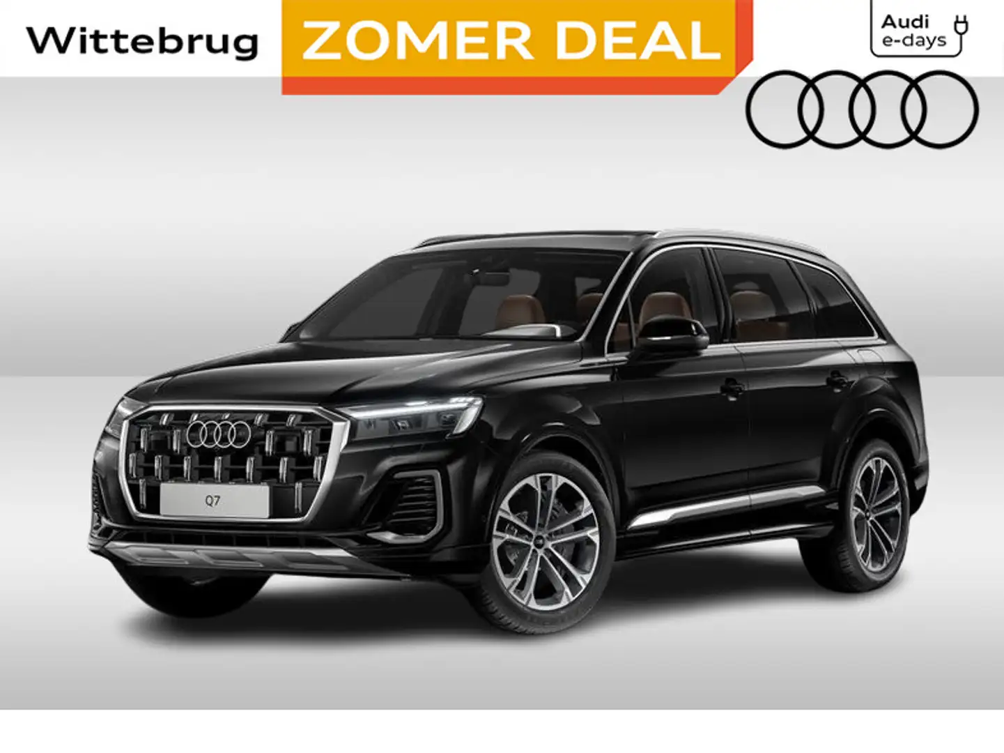 Audi Q7 55 TFSI e 394pk quattro tiptronic Pro Line Advance Zwart - 1