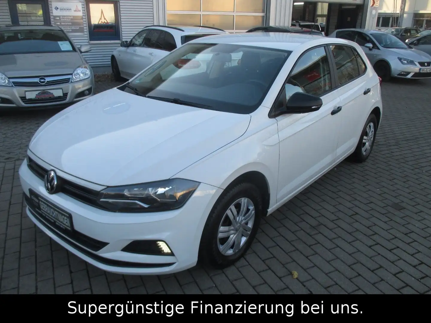 Volkswagen Polo VI Trendline,KLIMA,GARANTIE,BLUETOOTH Weiß - 1