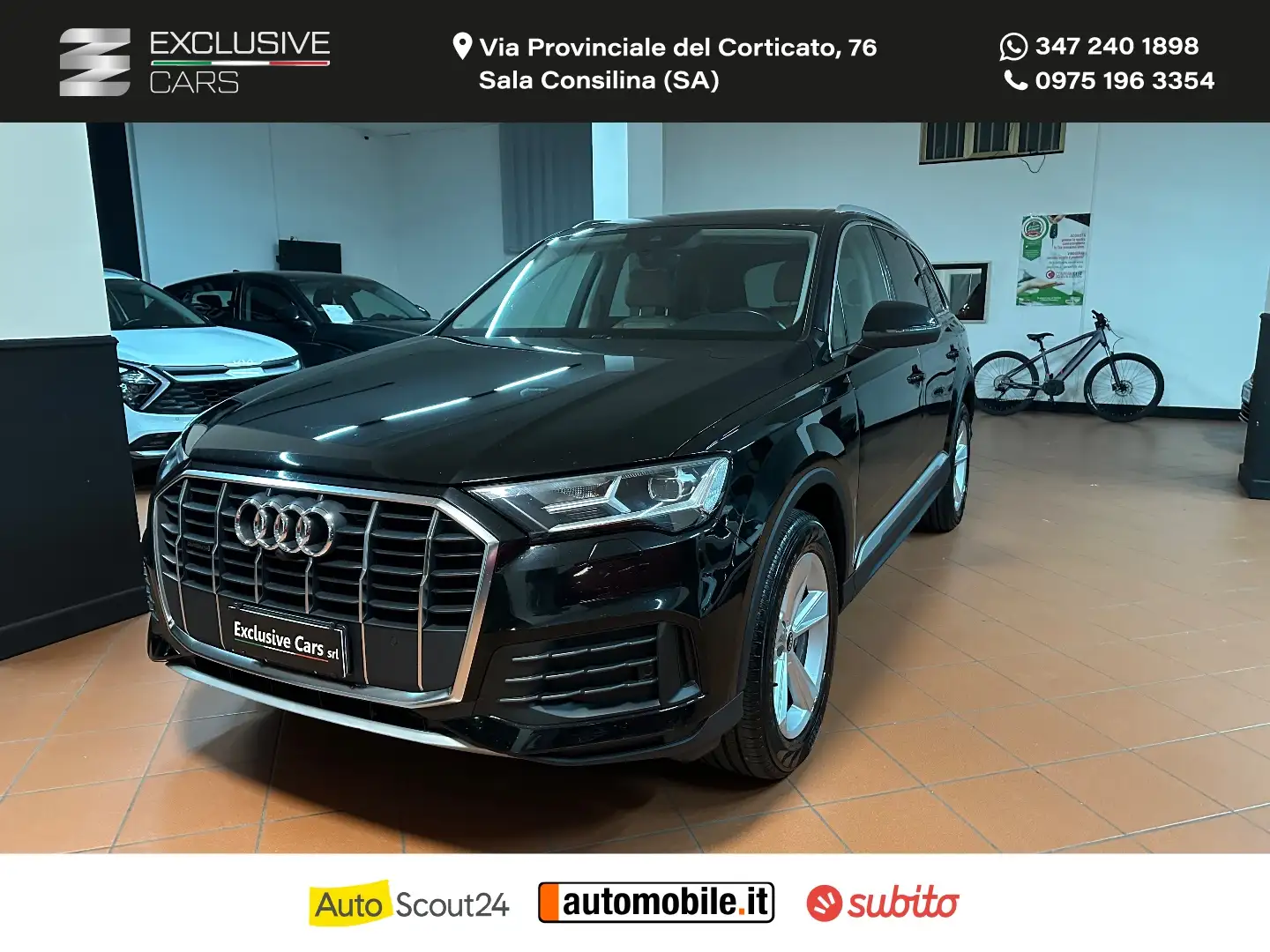 Audi Q7 45 TDI quattro tiptronic Zwart - 2