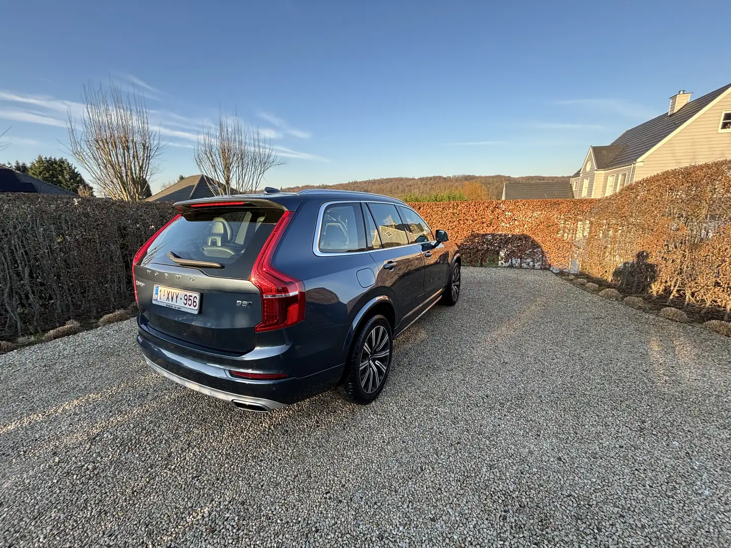 Volvo XC90 B5 D AWD Geartronic Momentum Pro Bleu - 1