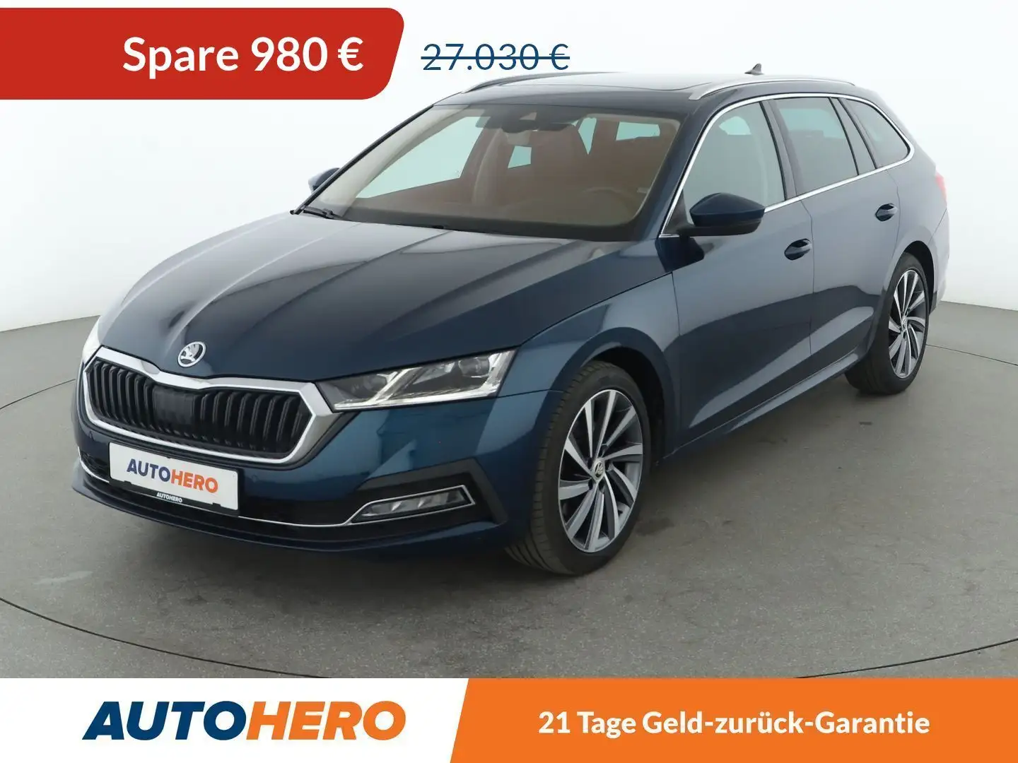 Skoda Octavia 2.0 TDI First Edition Aut.*NAVI*LED*ACC*CAM*PDC* Bleu - 1