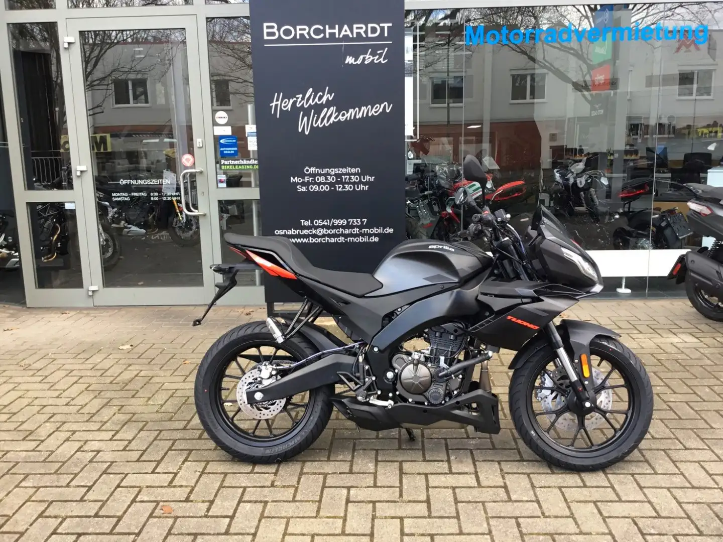 Aprilia Tuono 125, LED, LCD, 15 PS, Szary - 1