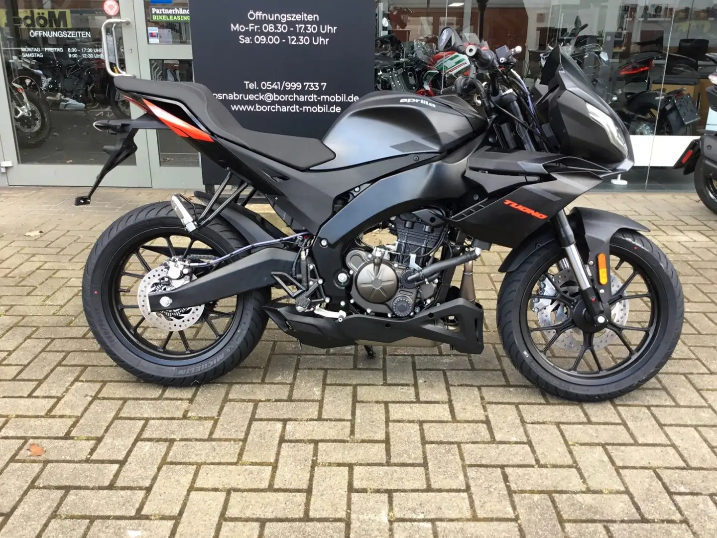 Aprilia Tuono 125, LED, LCD, 15 PS, Szary - 2