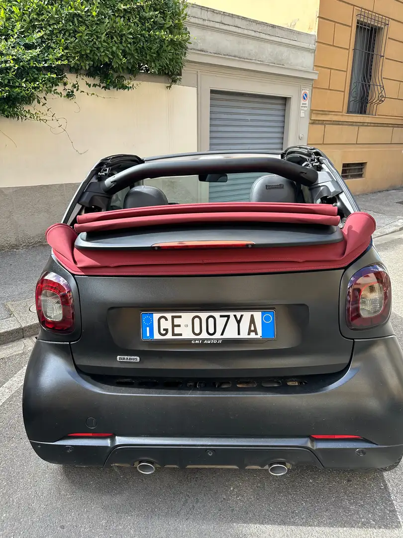 smart forTwo Fortwo Cabrio 0.9 t Brabus Edition 90cv twinamic Nero - 2