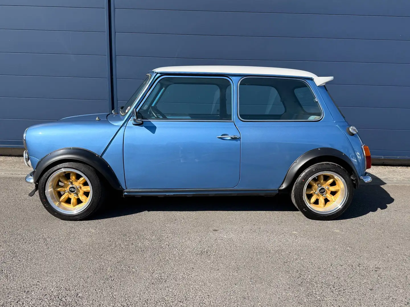 MINI 1000 Austin GL Spéciale 1976 Look Rallye Monte-Carlo Restaurée Blau - 2