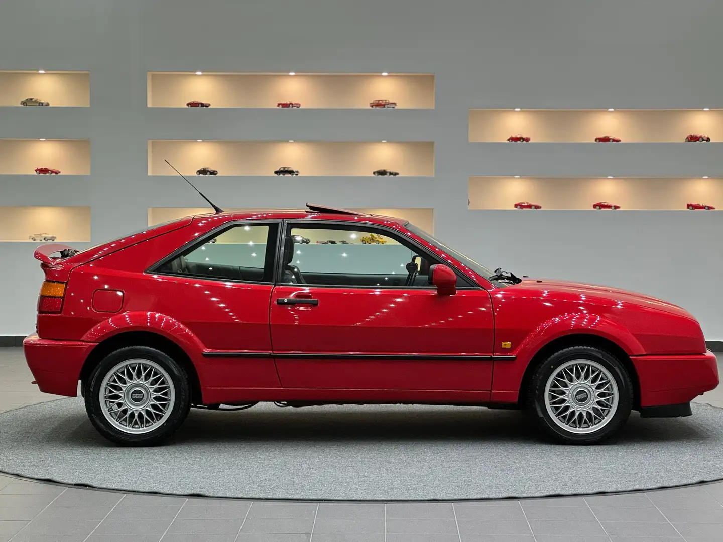 Volkswagen Corrado 2,9 VR6 *1. Besitz*Schiebedach*Wertanlage* Piros - 1