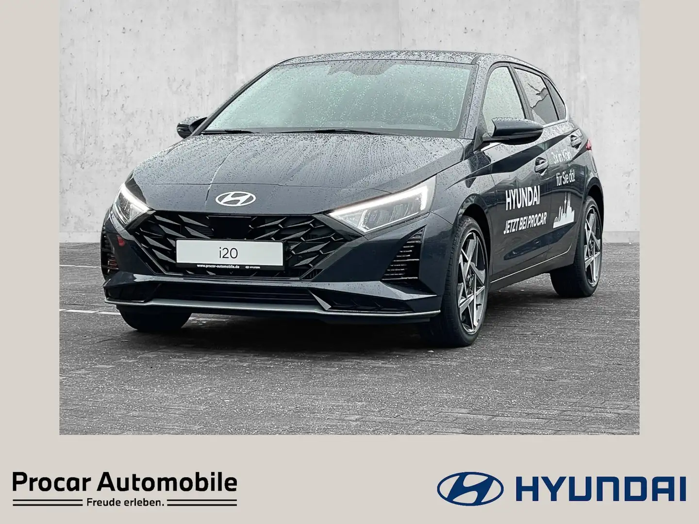 Hyundai i20 Prime 1.0 T-GDI AUT. MY25+NAVI+KLIMA+17" ALU Gris - 1