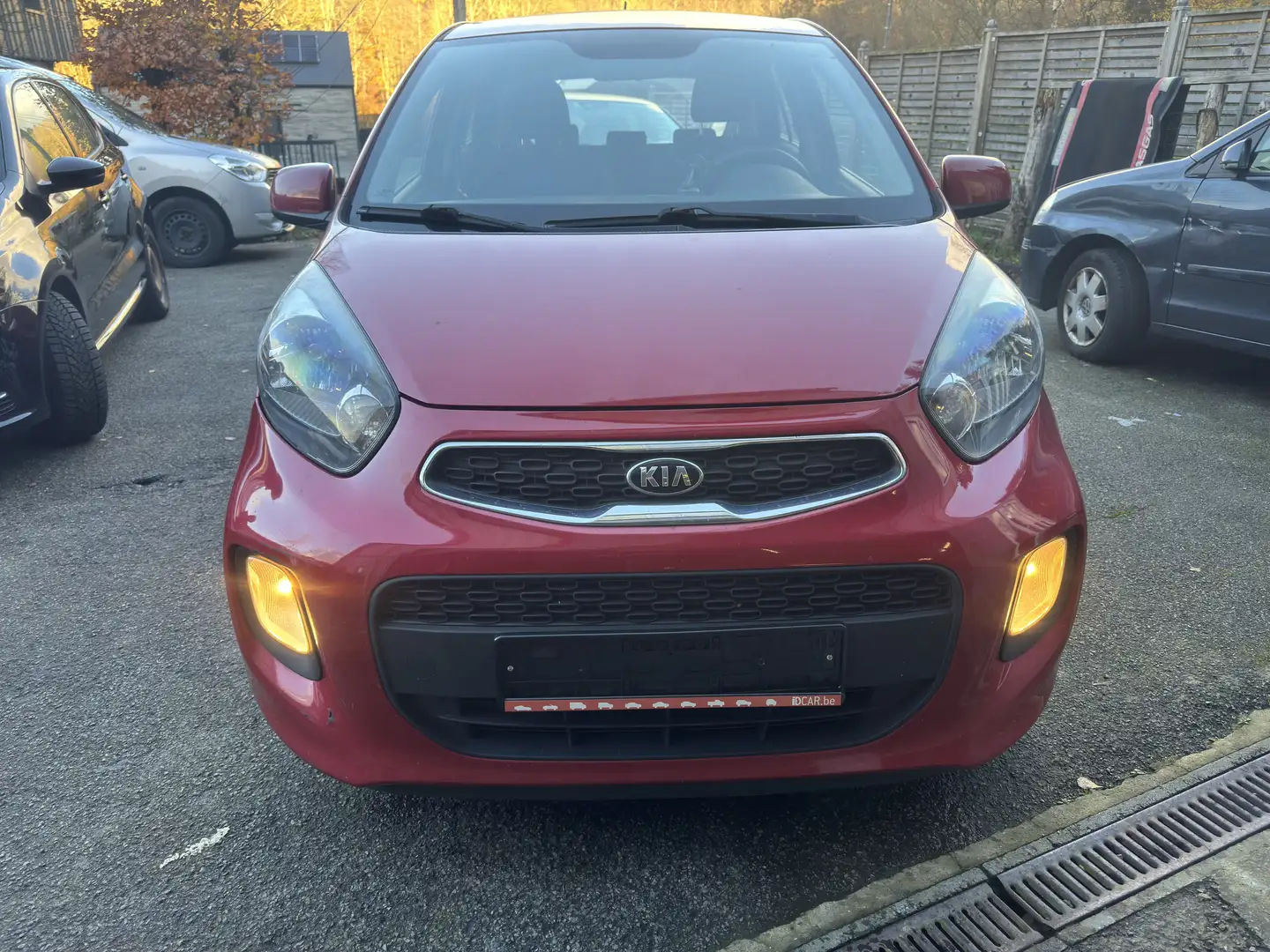 Kia Picanto Picanto 1.2i Fusion ISG ⚠️ CHAUFFE Rouge - 2