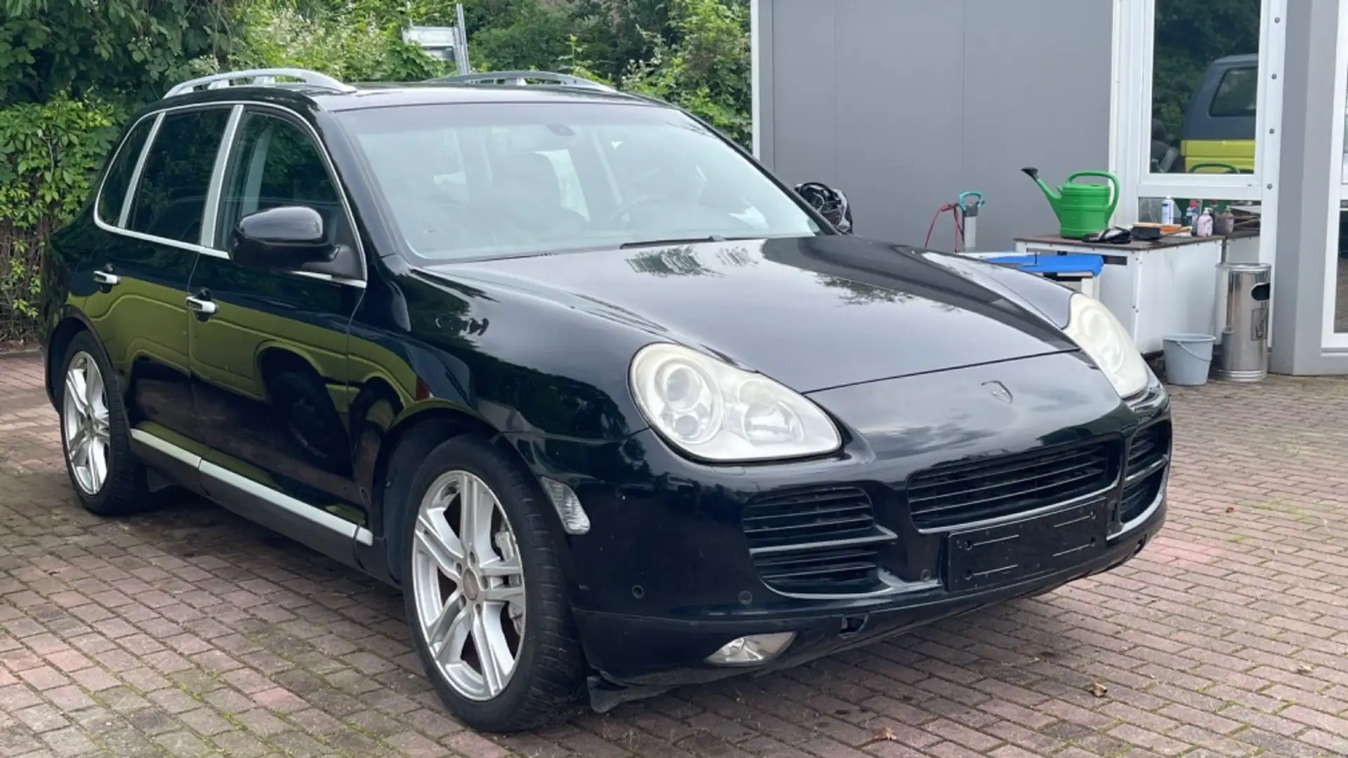 Porsche Cayenne S 4,5 LEDER MOTORSCHADEN Schwarz - 1