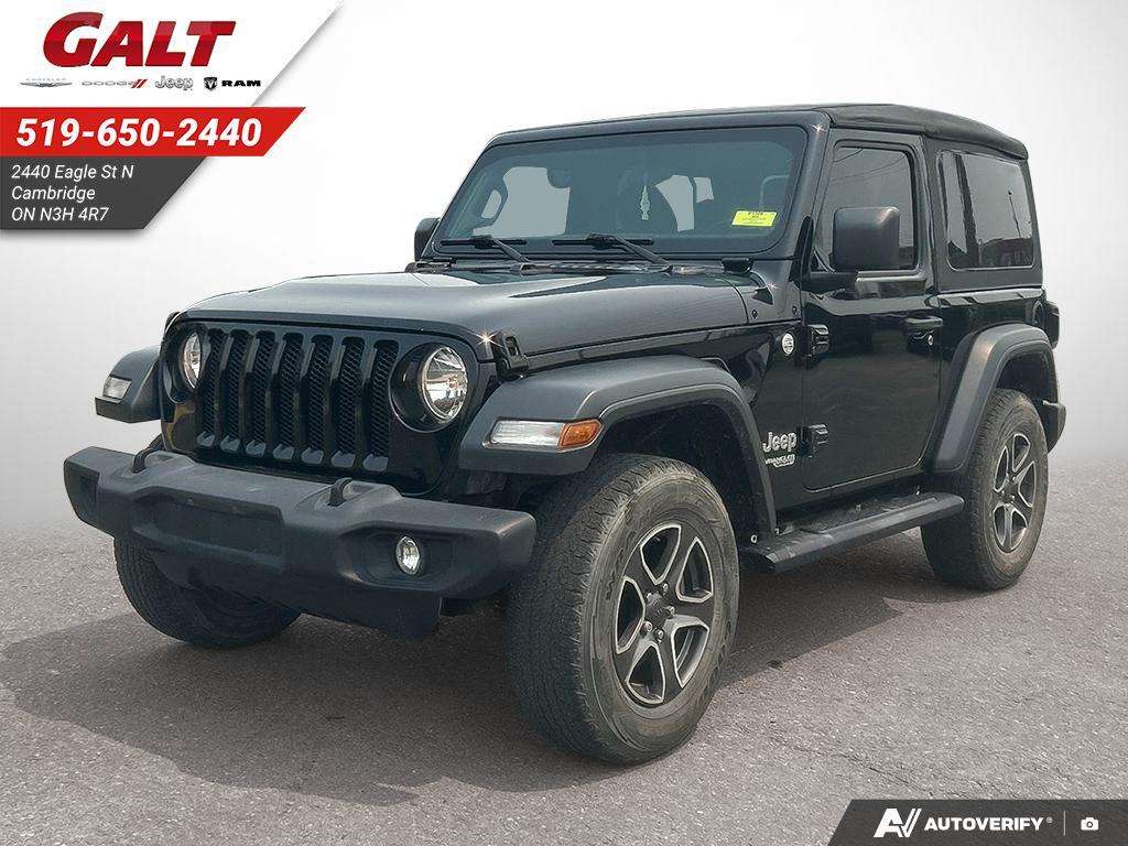 Black 2020 Jeep Wrangler SUV / Crossover Four-Wheel Drive Automatic