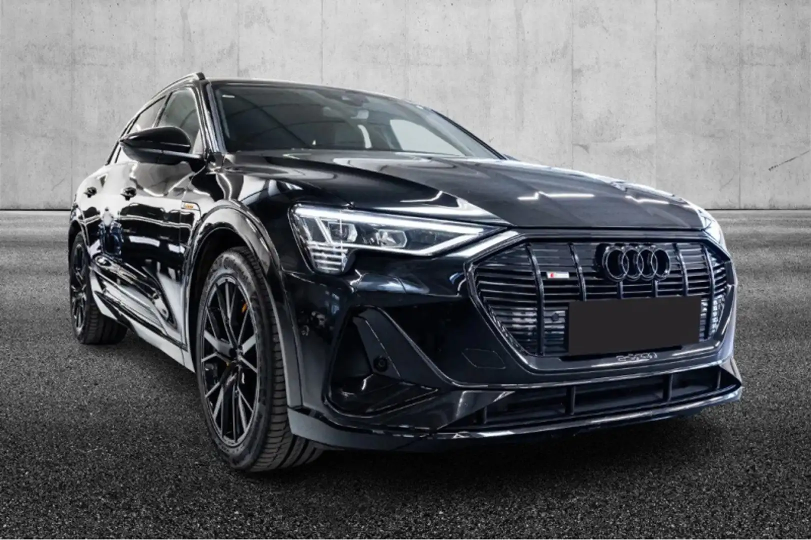 Audi e-tron 55 quattro S line edition Nero - 2