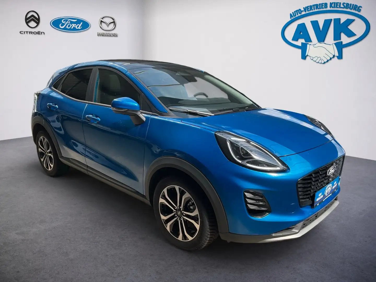 Ford Puma Titanium mit Navi, Apple Carplay, Sitzhzng Blau - 1