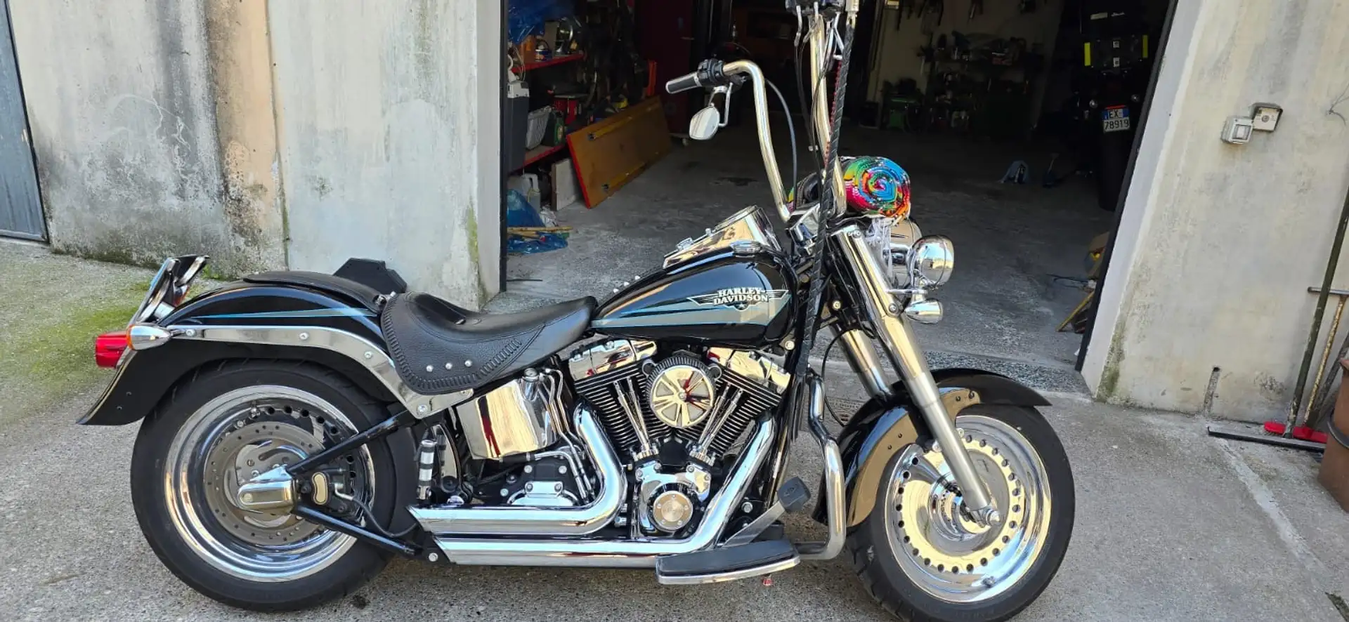 Harley-Davidson Fat Boy 1584 Schwarz - 2