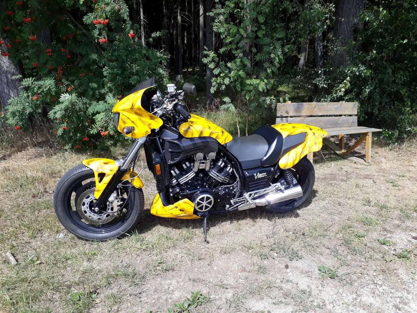Yamaha Vmax Vmax 1200 Gelb - 2