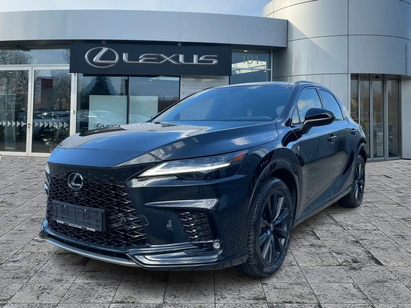 Lexus RX 500h DIRECT4 F SPORT+ AHK*Pano*HUD*Navi*360KAM Schwarz - 2