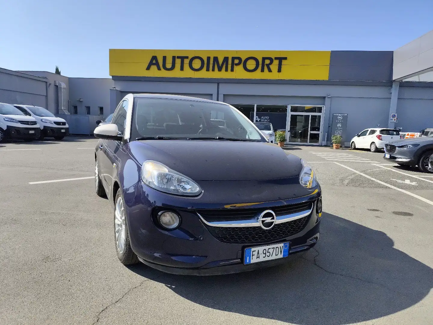 Opel Adam 1.2 70 CV Glam Синій - 1