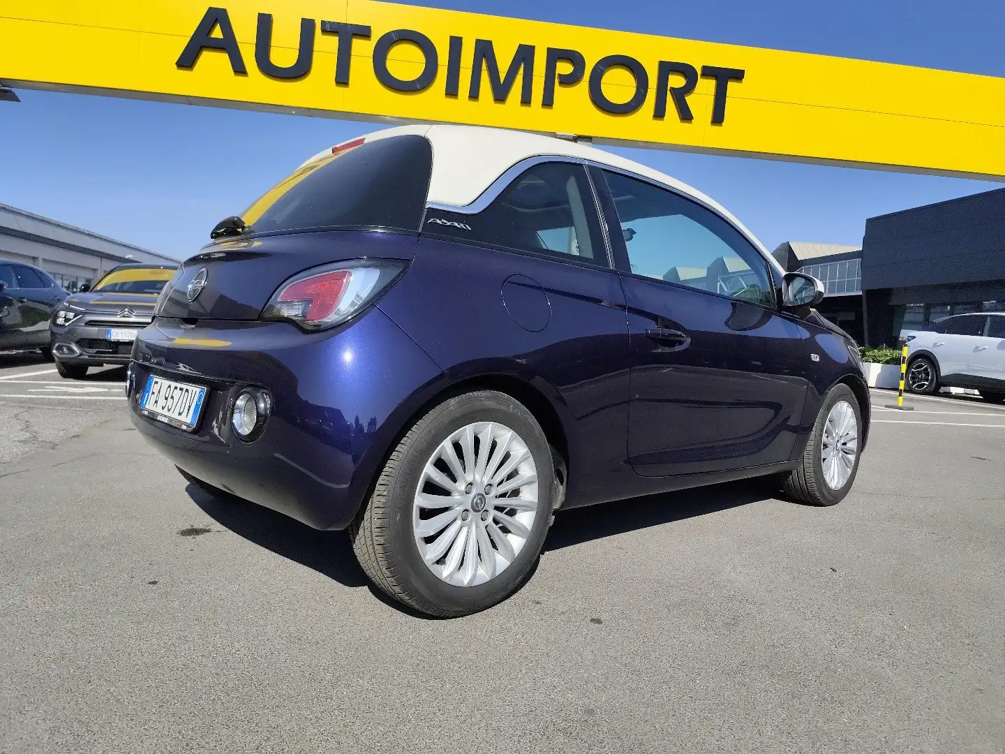 Opel Adam 1.2 70 CV Glam Синій - 2