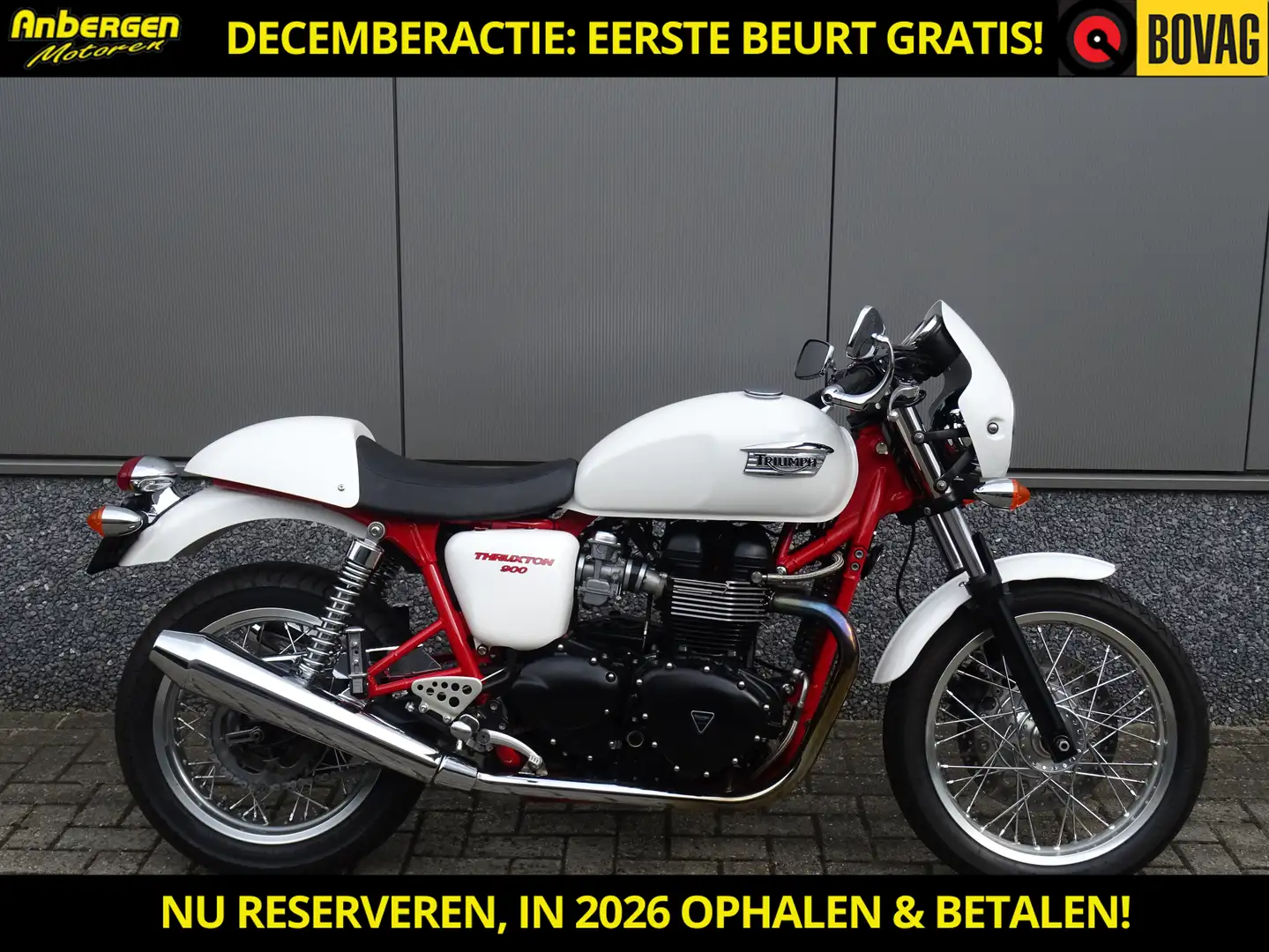 Triumph Thruxton 900 Rood - 1