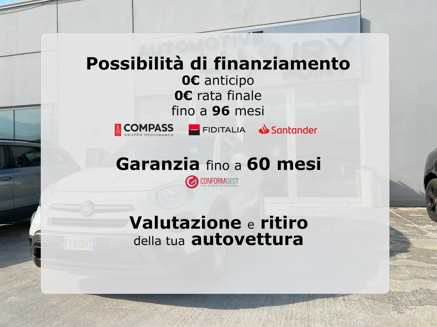 Fiat 500X 500X 1.3 mjt Business 4x2 95cv Blanc - 2