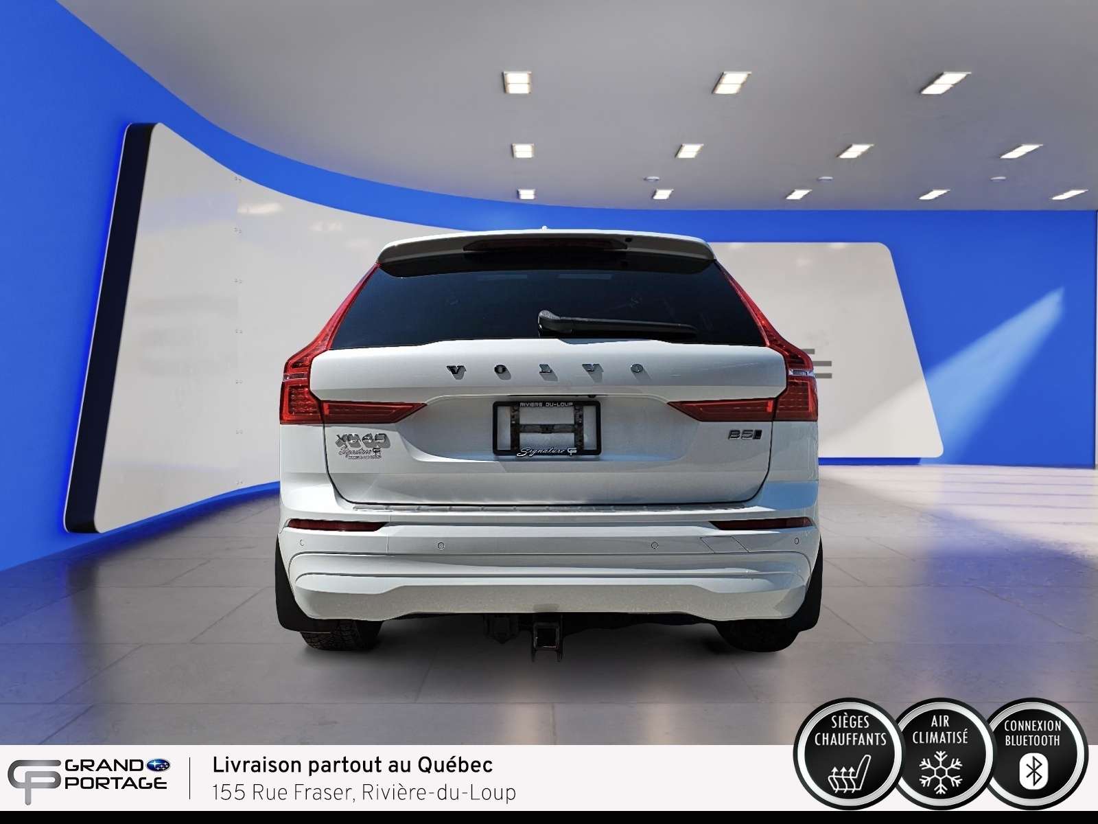 2022 Volvo XC60 B5 Momentum / Bas KM / Clean Carfax alt 3