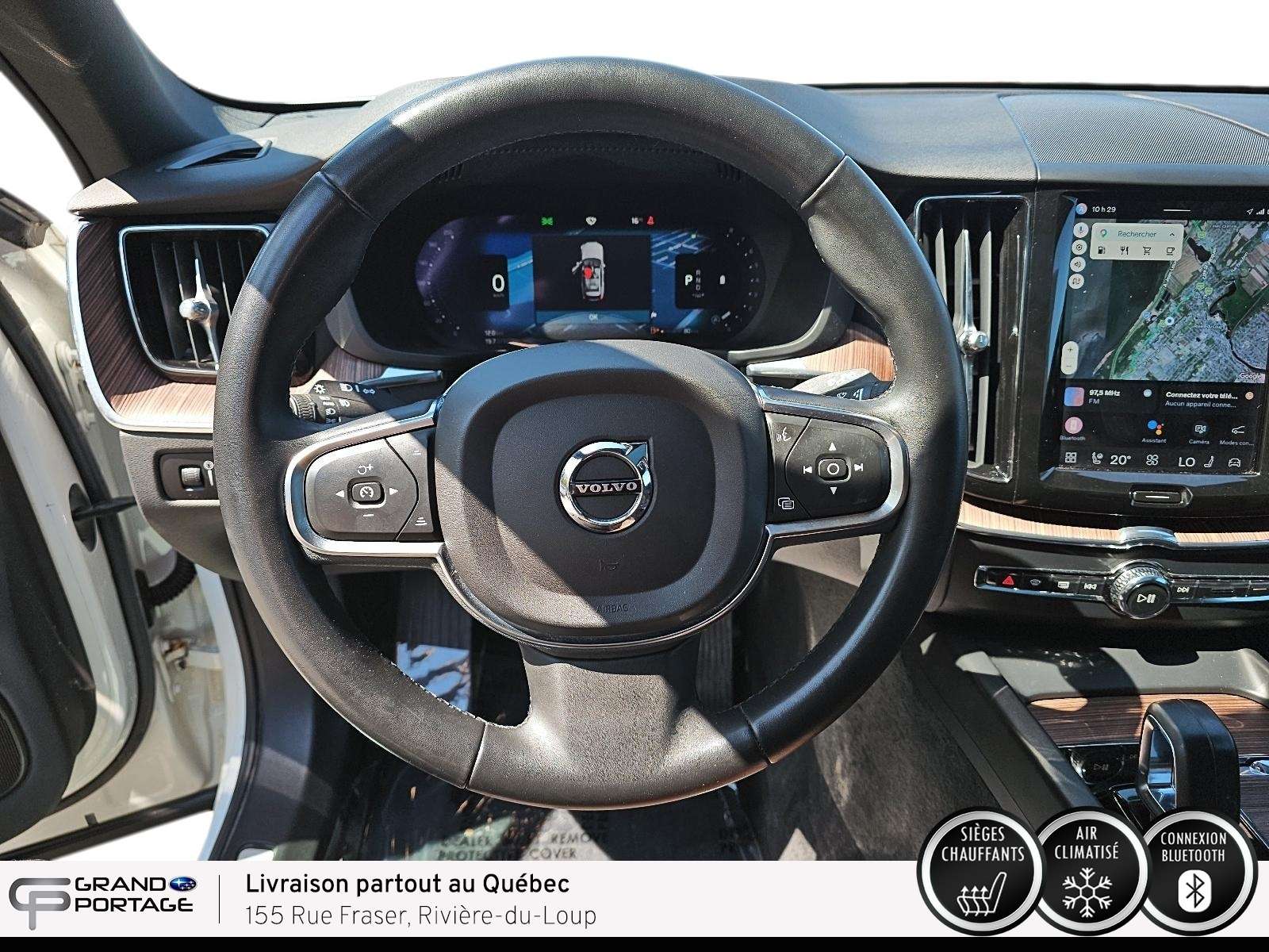 2022 Volvo XC60 B5 Momentum / Bas KM / Clean Carfax thumb 12