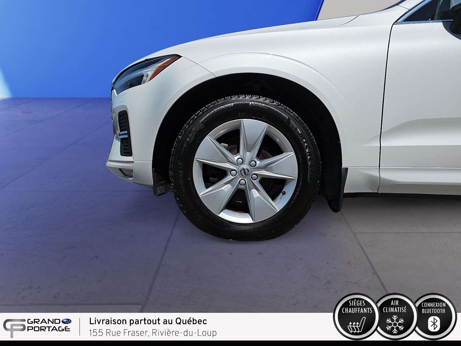 2022 Volvo XC60 B5 Momentum / Bas KM / Clean Carfax thumb 7