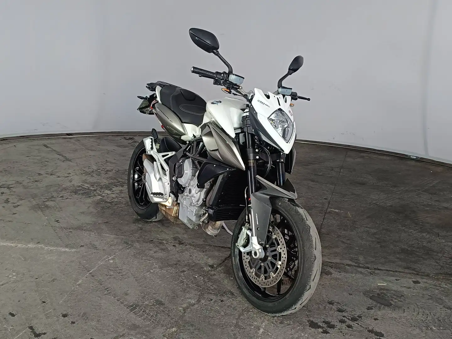 MV Agusta Stradale 800 Abs Blanc - 2