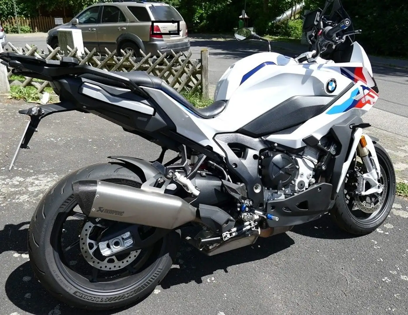 BMW S 1000 XR M Paket M Frästeile Tiefergelegt Weiß - 1