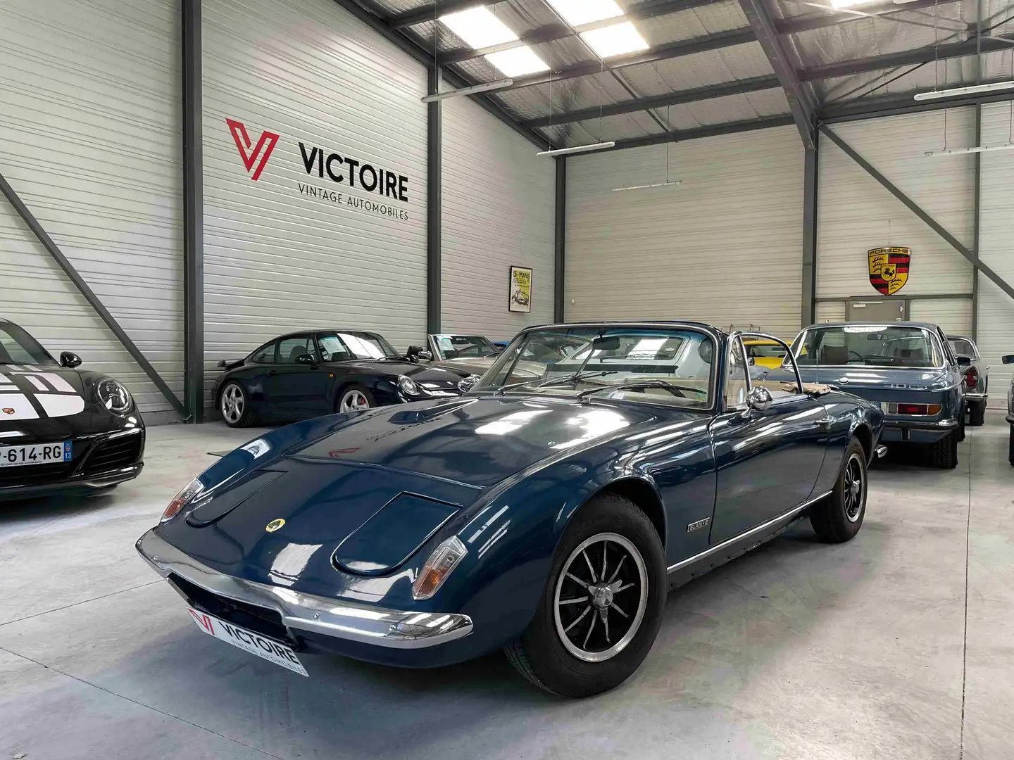 Lotus Elan +2 Cabriolet Blue - 1