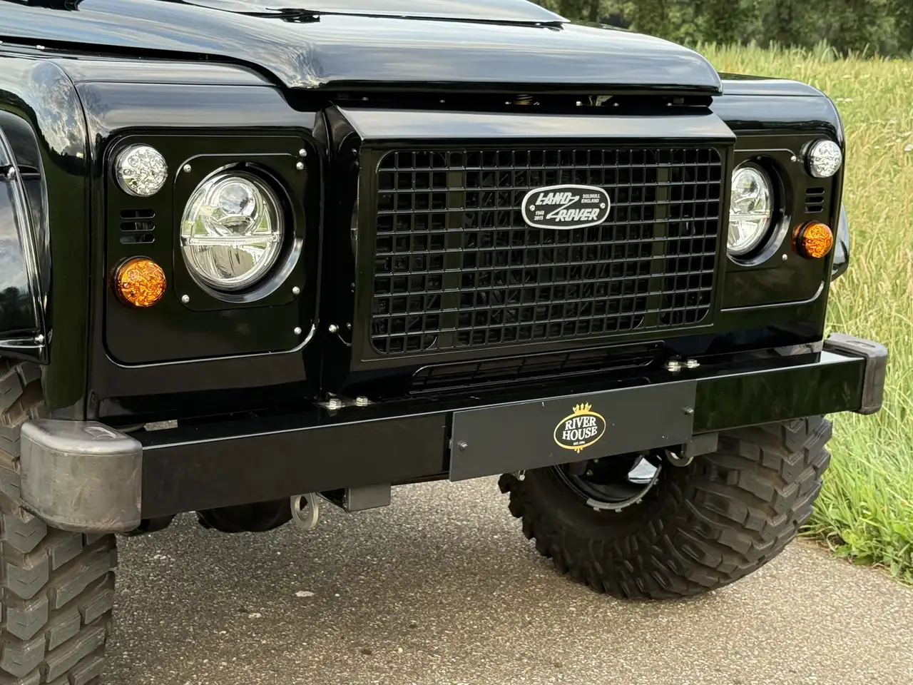 Land Rover Defender 90 Soft Top Td5 Black leather , KLIMA, foto 6