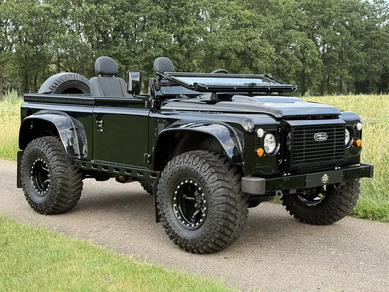 Land Rover Defender 90 Soft Top Td5 Black leather , KLIMA, foto 1