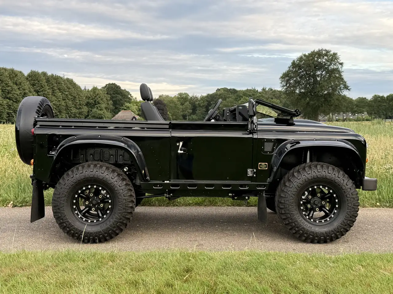 Land Rover Defender 90 Soft Top Td5 Black leather , KLIMA, foto 2