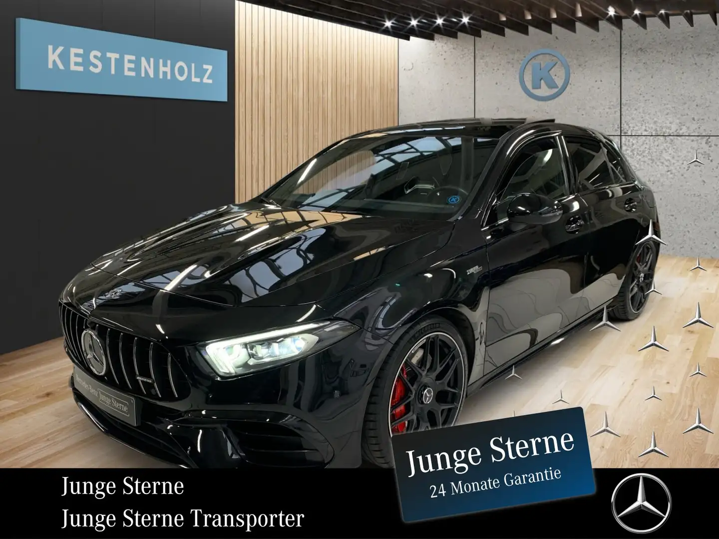 Mercedes-Benz A 45 AMG AMG A 45 S 4M+ Kompaktlimo *NIGHT*360°*PANO*SHZ* Schwarz - 1