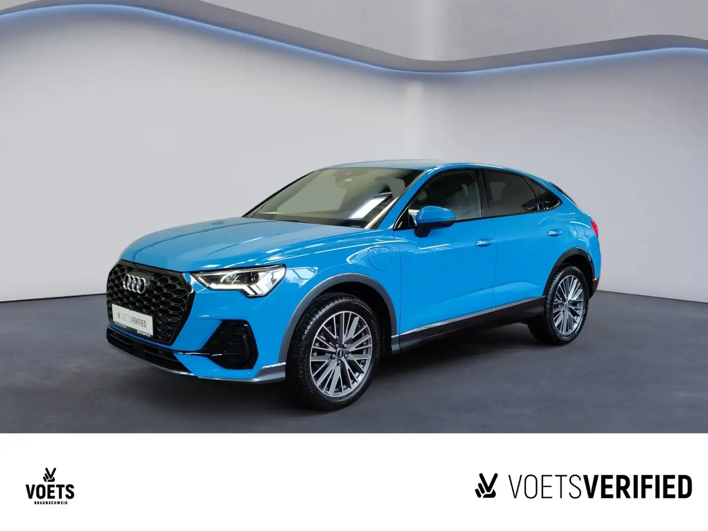 Audi Q3 Sportback S-line 45 TFSIe S-tronic LED+SHZ+PDC Bleu - 1