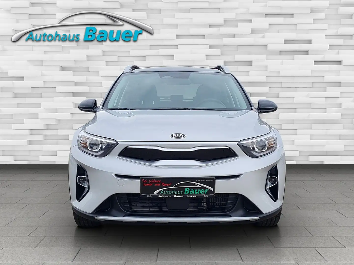 Kia Stonic 1.0 TGDI GPF ISG Silber Schwarz - 2