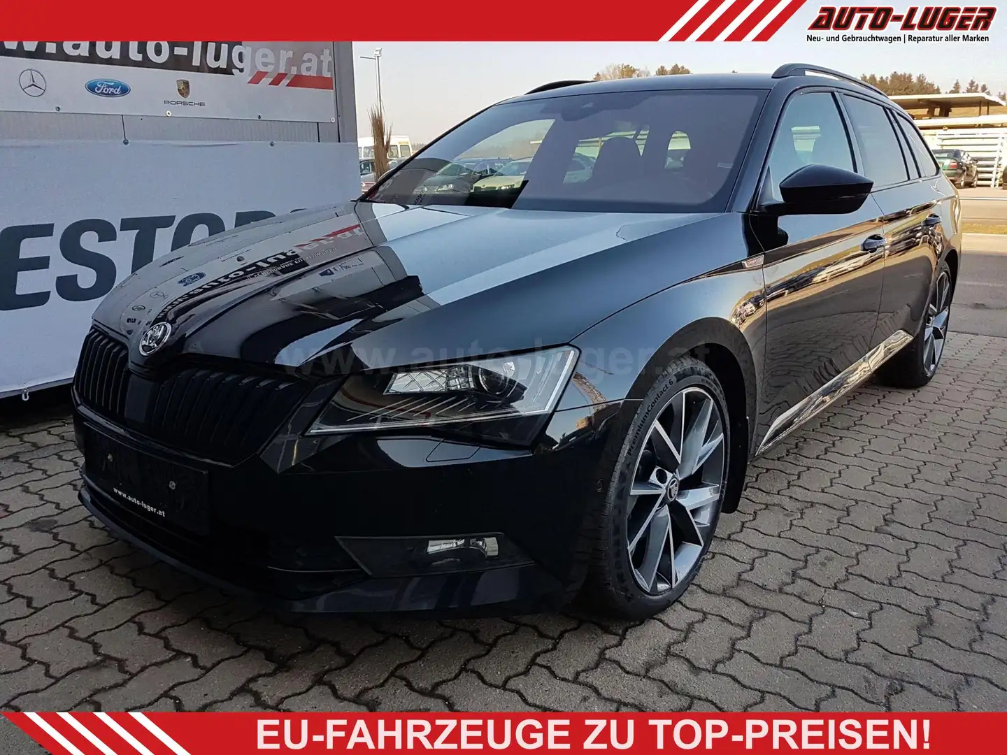 Skoda Superb Combi SportLine  2,0 TDI DSG *AHK *Rückfahrkame... Schwarz - 1